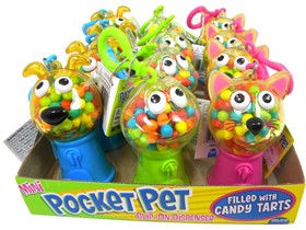 Pocket Pets Candy Dispenser 12 Count