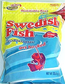 Gummy Red Fish 1.9lb Zip Close bag