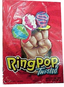 Ring Pops Twisted Cream Flavors 24ct