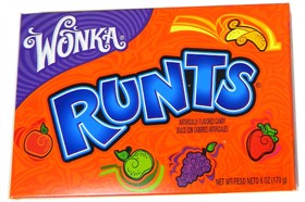 Runts Candy 6oz Theater Size Box