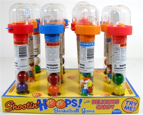 Shooting Hoops Toy With Candy 12ct