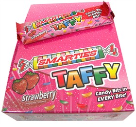 Smarties Strawberry Taffy 24 Count