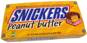 Snickers Peanut Butter Squared 18ct
