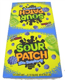 Sour Patch Blue Raspberry 24 Bags