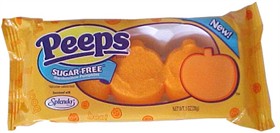 Sugar Free Marshmallow Peeps Pumpkins 3pk