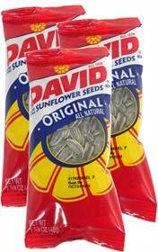 David Sunflower Seeds 12ct - Regular