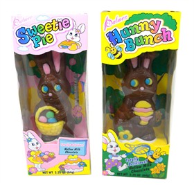 Hollow Chocolate Bunny 2.25 Oz Hunny Bunch/Sweetie Pie
