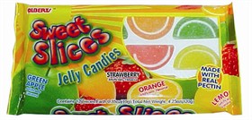 Sweet  Fruit Slices Jelly Candy Gems