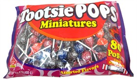 Tootsie Pops Mini 80 Count Bag