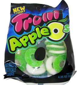 Gummy Candy Apple O's  4.25oz Bag