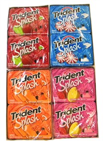 Trident Splash Gum 10pk - Choose Flavor