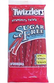 Twizzler Sugar Free Strawberry Licorice Twists