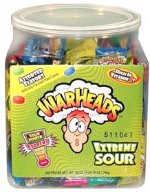 War Heads 240ct Extreme Sour