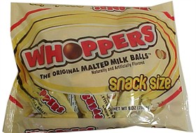 Whoppers Malted Milk Balls Snack Size Bags