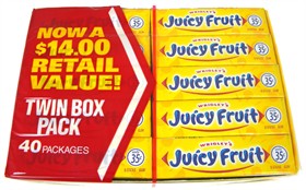 Wrigley's Chewing Gum - Juicy Fruit